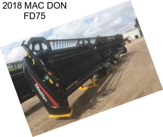 2018 MAC DON FD75