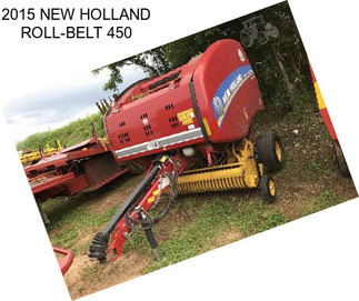 2015 NEW HOLLAND ROLL-BELT 450