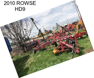 2010 ROWSE HD9