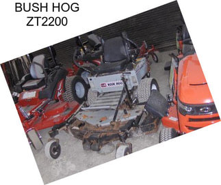 BUSH HOG ZT2200