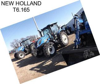 NEW HOLLAND T6.165