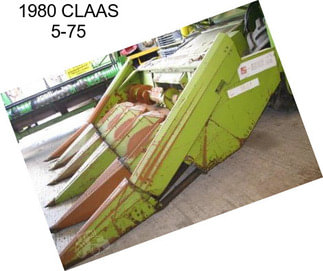 1980 CLAAS 5-75