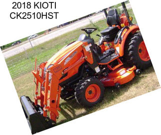 2018 KIOTI CK2510HST