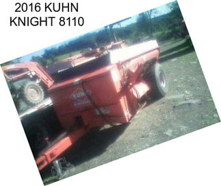 2016 KUHN KNIGHT 8110