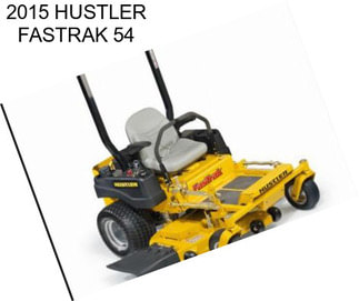 2015 HUSTLER FASTRAK 54