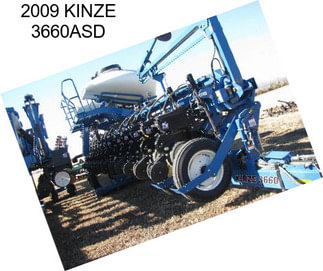 2009 KINZE 3660ASD