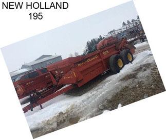 NEW HOLLAND 195