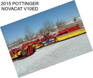 2015 POTTINGER NOVACAT V10ED