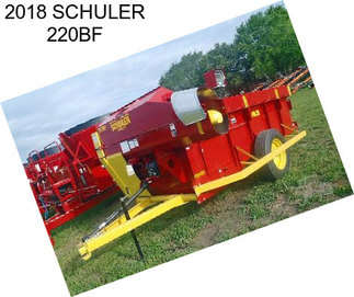 2018 SCHULER 220BF