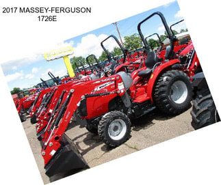 2017 MASSEY-FERGUSON 1726E