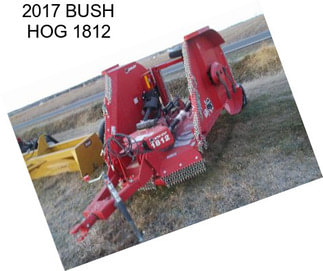 2017 BUSH HOG 1812