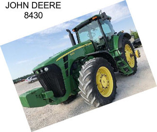 JOHN DEERE 8430