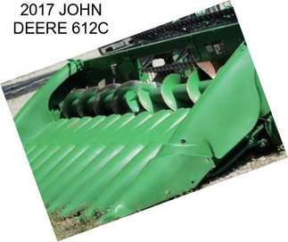 2017 JOHN DEERE 612C