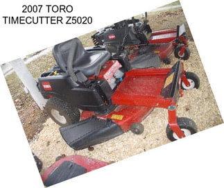 2007 TORO TIMECUTTER Z5020
