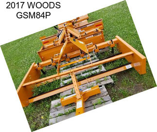 2017 WOODS GSM84P