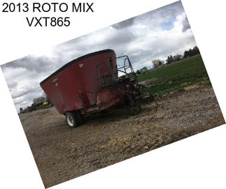 2013 ROTO MIX VXT865