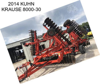 2014 KUHN KRAUSE 8000-30