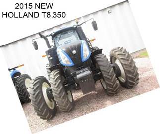 2015 NEW HOLLAND T8.350