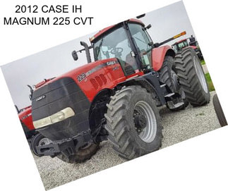 2012 CASE IH MAGNUM 225 CVT