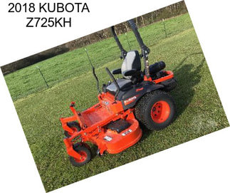 2018 KUBOTA Z725KH