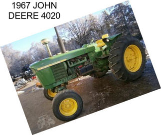 1967 JOHN DEERE 4020