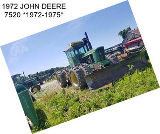 1972 JOHN DEERE 7520 *1972-1975*