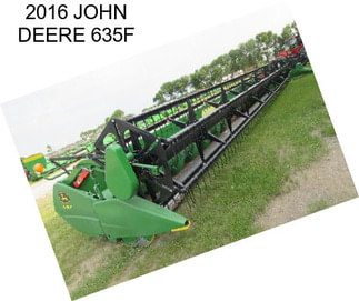 2016 JOHN DEERE 635F