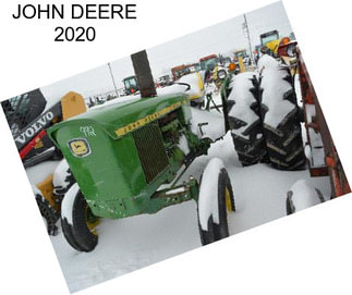 JOHN DEERE 2020