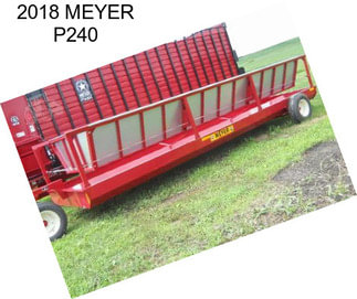 2018 MEYER P240