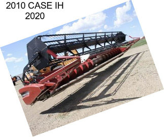 2010 CASE IH 2020