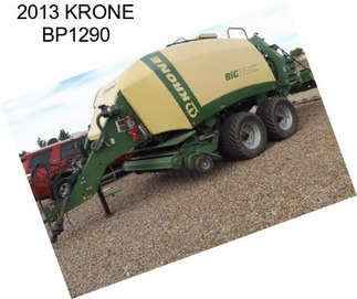 2013 KRONE BP1290