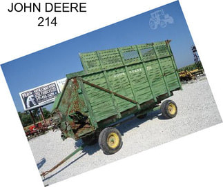 JOHN DEERE 214