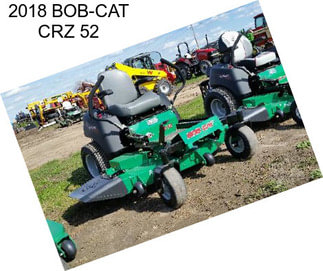 2018 BOB-CAT CRZ 52