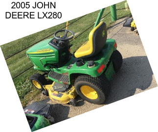 2005 JOHN DEERE LX280