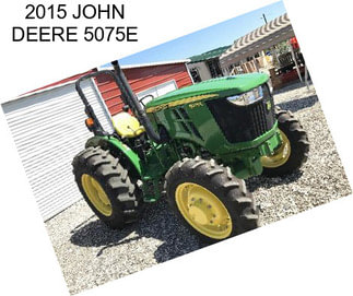 2015 JOHN DEERE 5075E