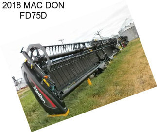 2018 MAC DON FD75D