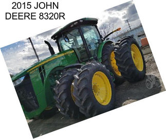 2015 JOHN DEERE 8320R