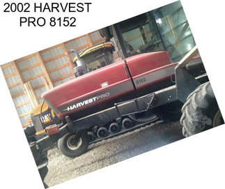 2002 HARVEST PRO 8152