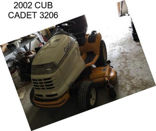 2002 CUB CADET 3206