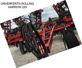 UNVERFERTH ROLLING HARROW 225