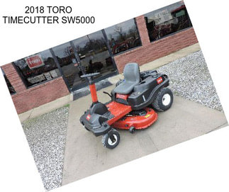 2018 TORO TIMECUTTER SW5000