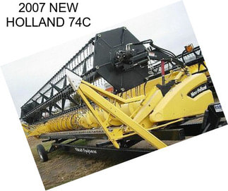 2007 NEW HOLLAND 74C