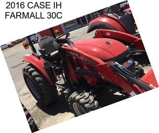 2016 CASE IH FARMALL 30C