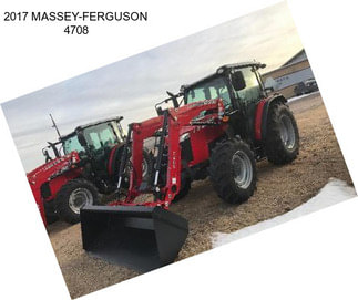 2017 MASSEY-FERGUSON 4708