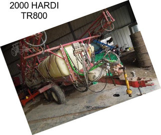 2000 HARDI TR800