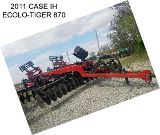 2011 CASE IH ECOLO-TIGER 870