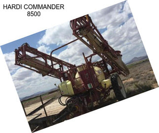 HARDI COMMANDER 8500