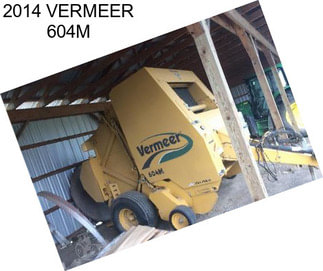 2014 VERMEER 604M