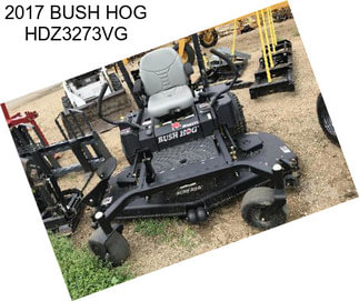 2017 BUSH HOG HDZ3273VG