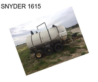 SNYDER 1615